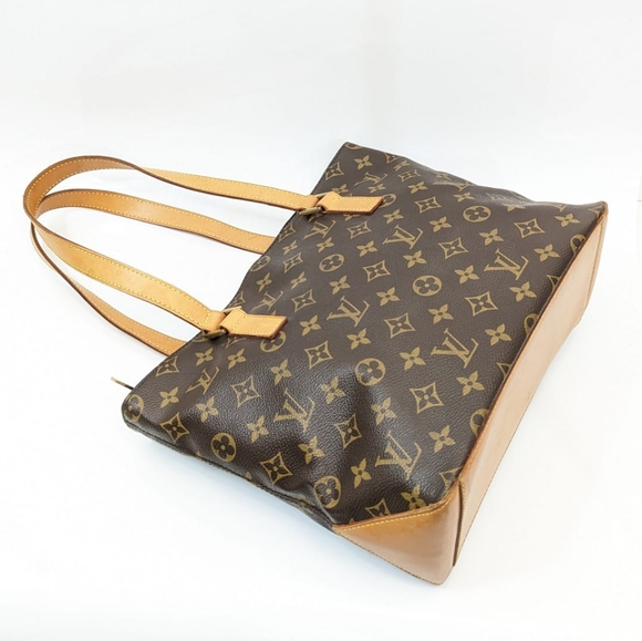 Bundle Authentic Louis Vuitton Cabas Piano monogram Tote shoulder Bag and wallet - Picture 3 of 16